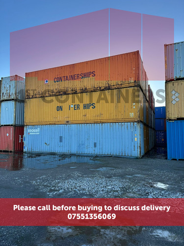 Used 40ft high - used, shipping