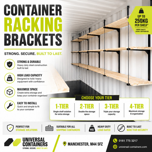 Container storage shelving - container,
