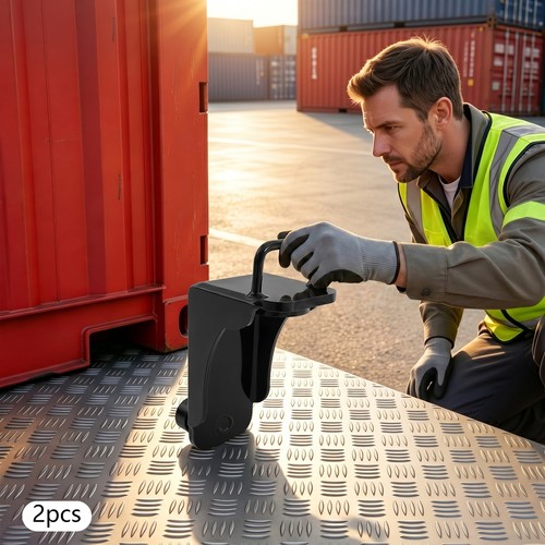 2pcs shipping container - container, jack