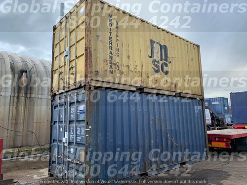 20ft 8ft used shipping - used,