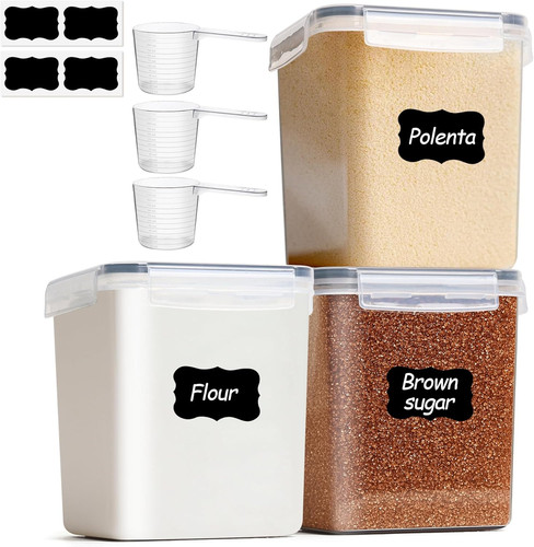 New flour storage - new,
