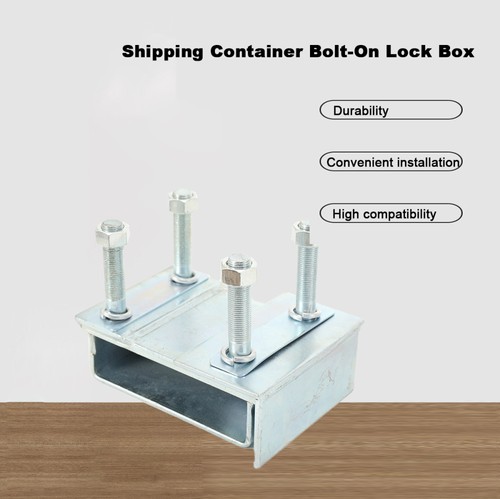 Shipping container bolt - container, bolt-on