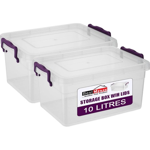 Pcs clear stackable plastic - stackable,