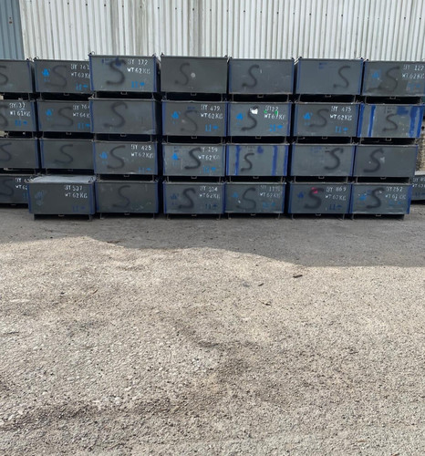 Metal containers storage - metal, containers,