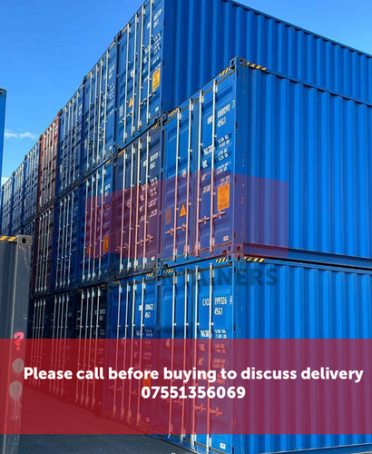 Nearly new 40ft shipping - nearly,