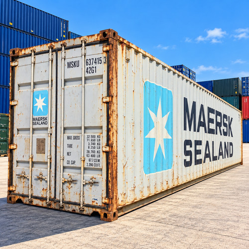 40ft used shipping container - used, |