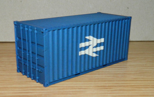 Repainted blue oo scale - repainted,