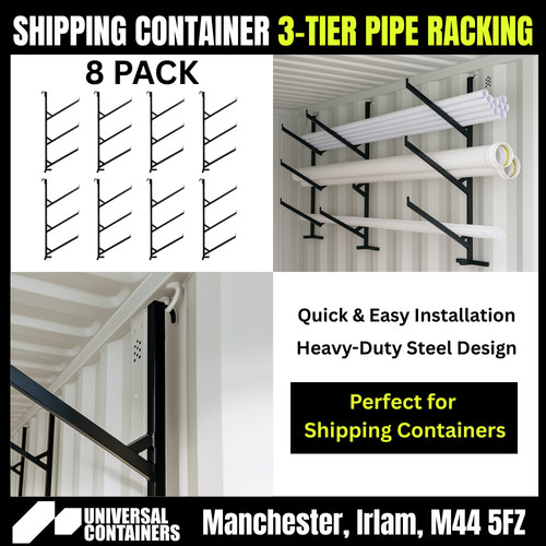 Shipping container wall - container, rack